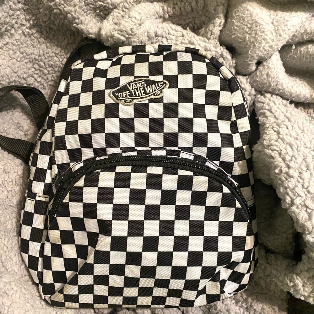 Vans “Off The Wall” Mini Checkerboard Backpack